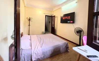 Doppelzimmer mit Balkon — Tropical land little Hanoi homestay